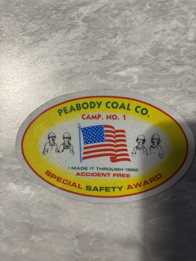 coal mining stickers(2026 Listing) Nice Peabody
