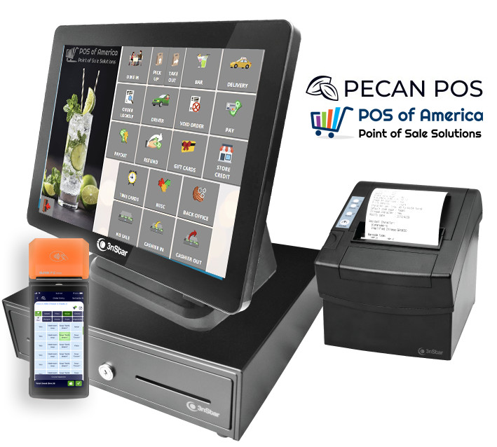 Pecan POS Complete Bundle for Restaurant with Mobile Device Perpetual License