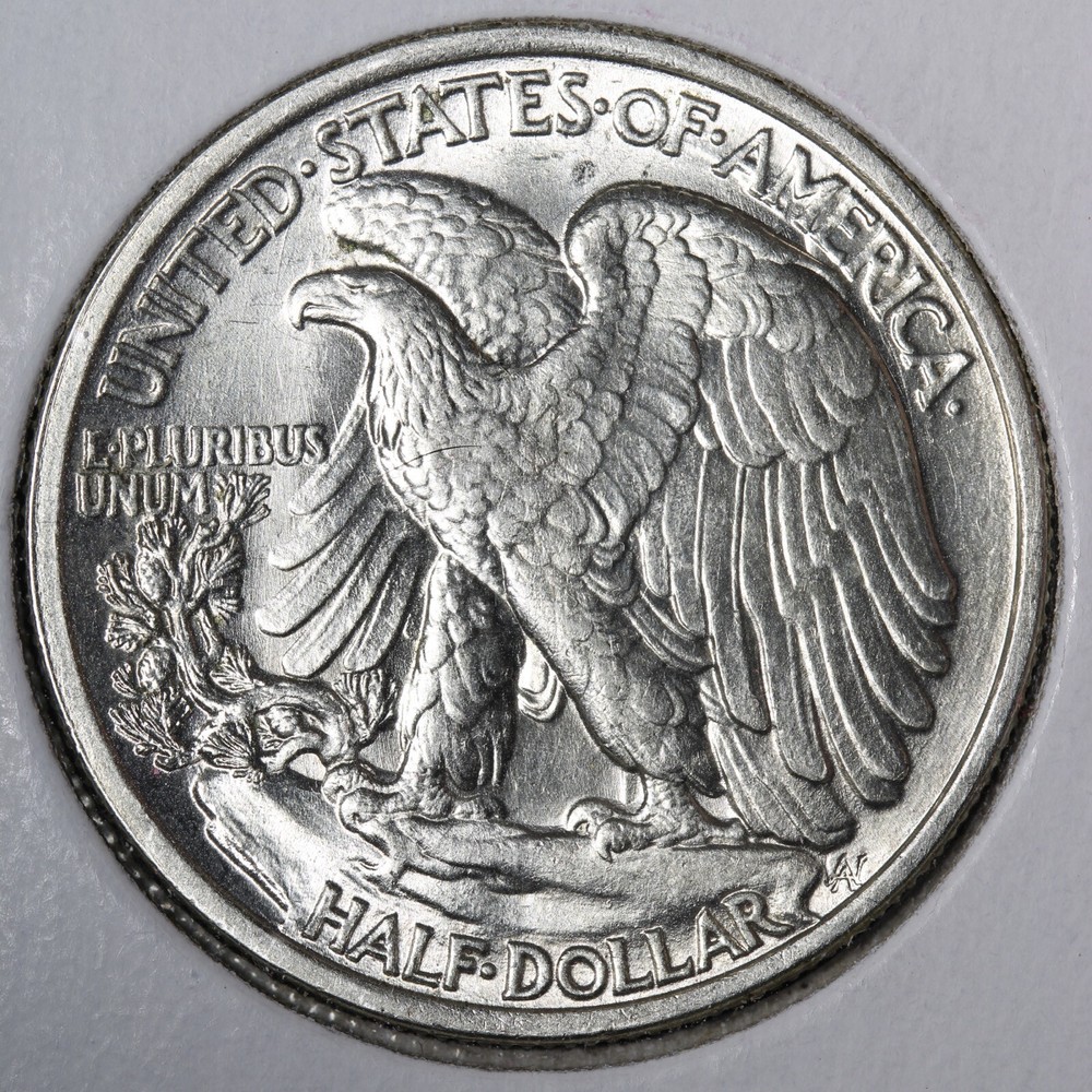 1937 Walking Liberty Silver Half Dollar BU *UNCIRCULATED* MS E358 DZMC