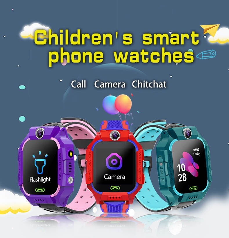 Smart Watch For Kids, Activity Tracker, SOS Function, Kids School Mode, GPS Loca
