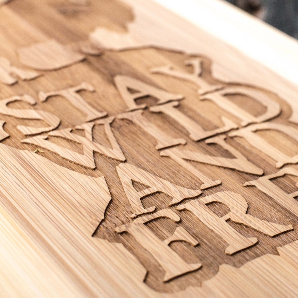 Stay Wild and Free - Buffalo - Cutting Board