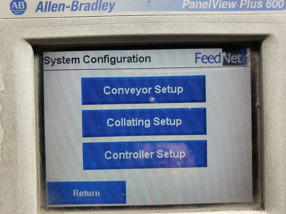 Used Streamfeeder FeedNet Collator Control System, 115vac