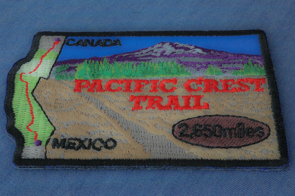 Pacific Crest Trail Patch- 3.5x3.5 inch - P7973