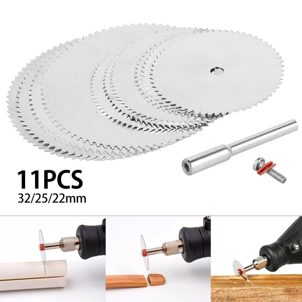 Saw Blade Tool Equipment Rotary Tool Silver Cutting Workshop Assortment