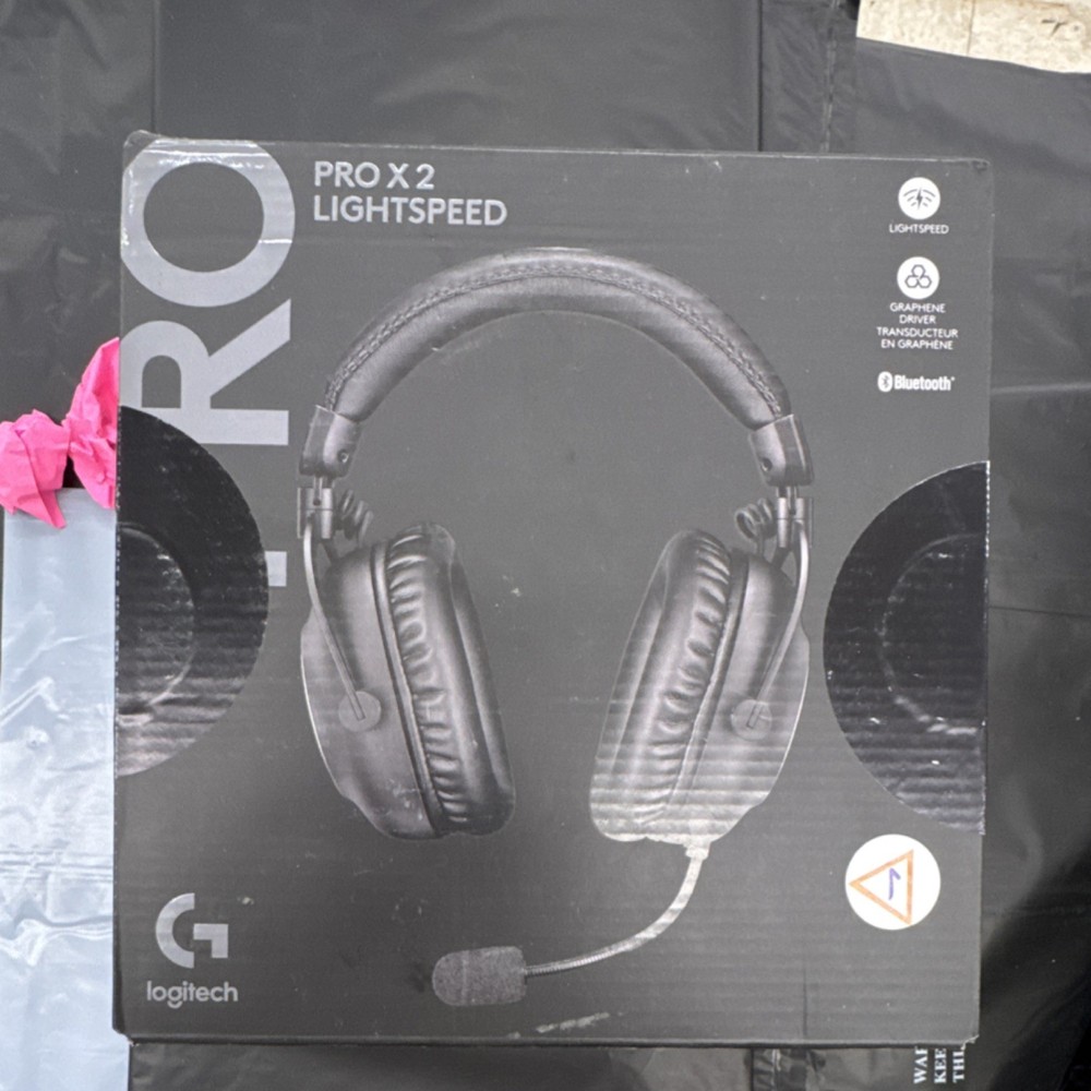 Logitech PRO X 2 LIGHTSPEED Wireless Gaming Headset Bluetooth Black