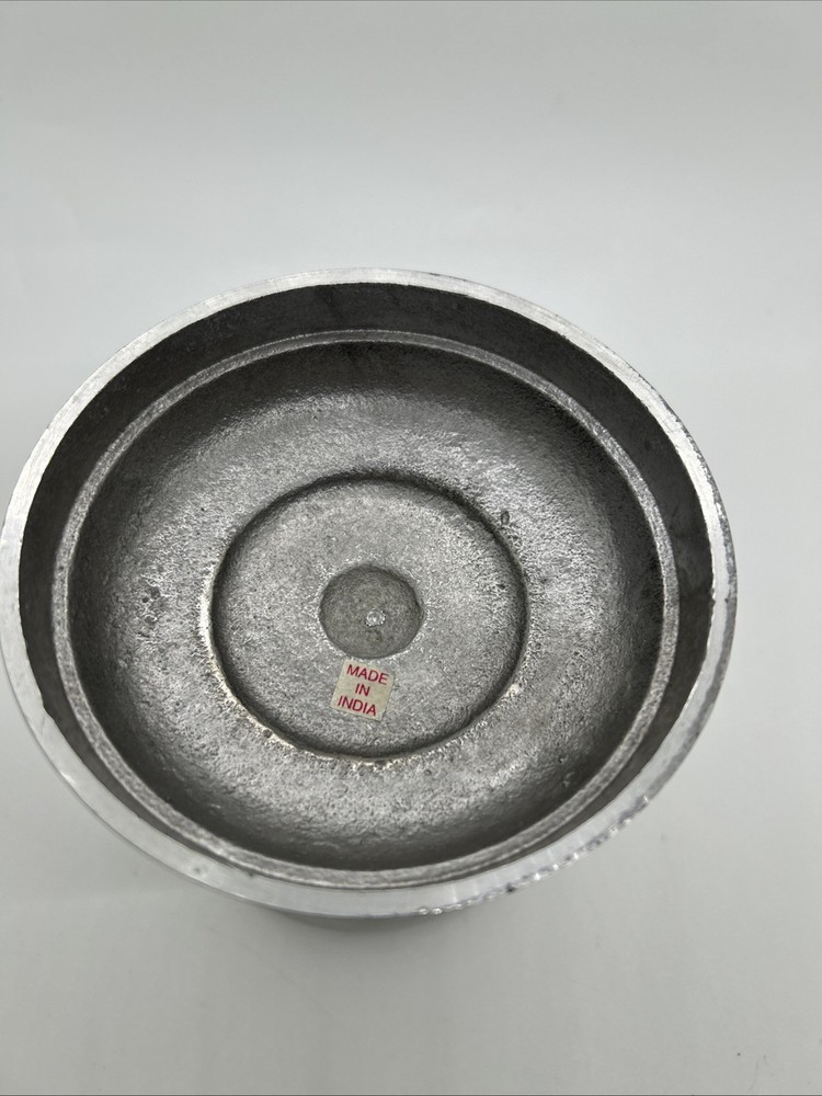 Silver / Silverplate Pedestal Candle Holder 5”