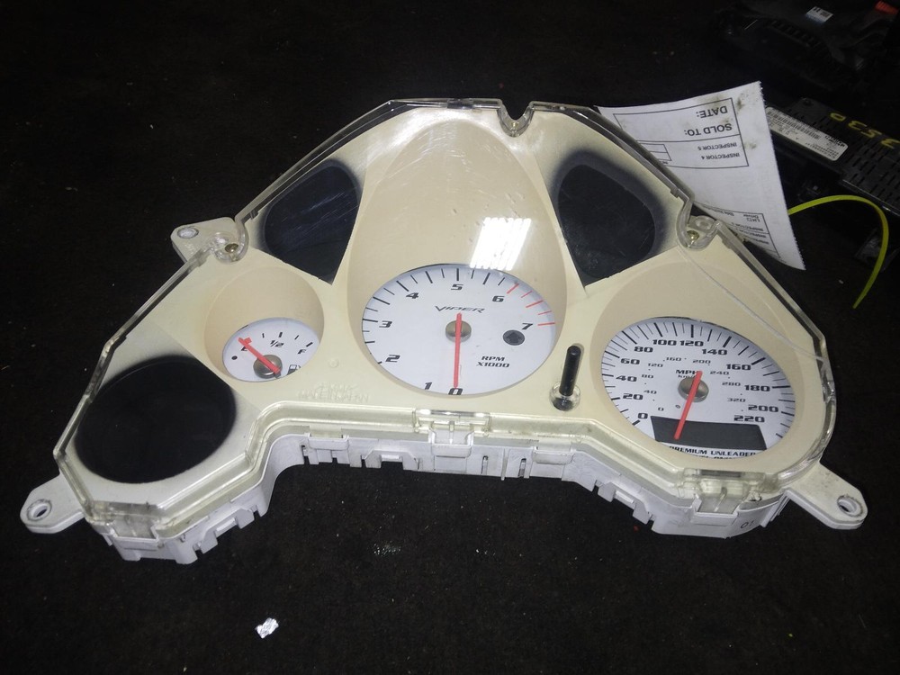 DODGE VIPER Speedometer (cluster), MPH 03