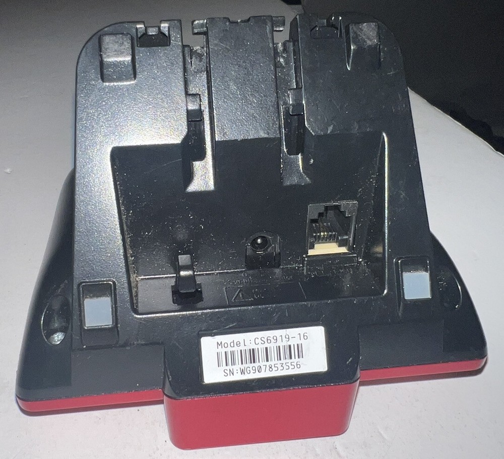 Vtech CS6919-16 Replacement Charging Red Main Base Cradle ONLY No AC Adapter