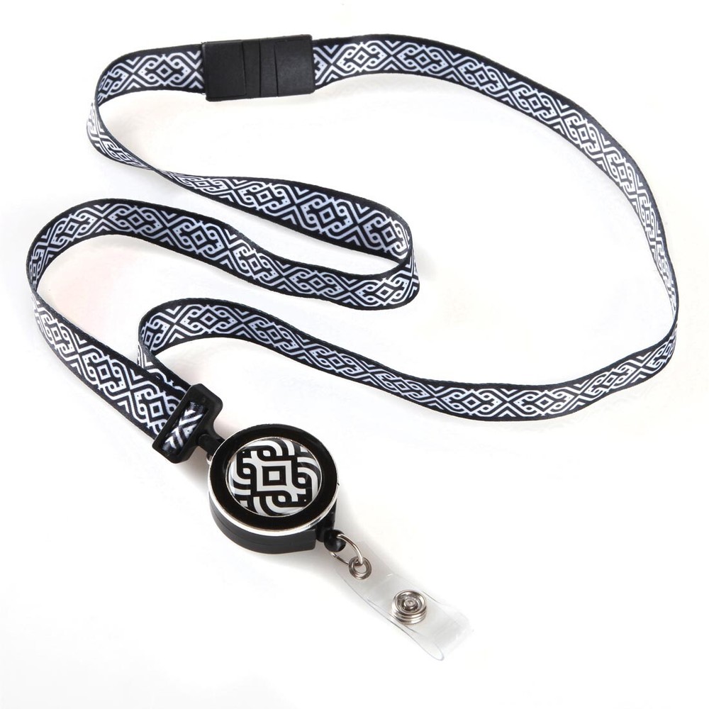 SCROLL RIBBON LANYARD