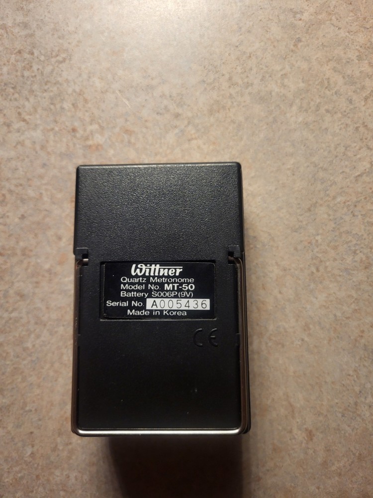 Wittner MT 50 Metronome Untested