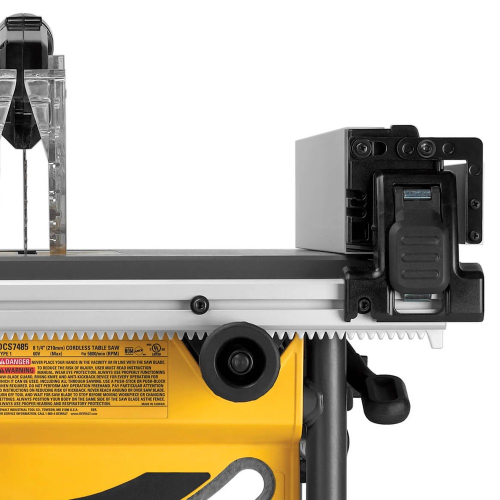 DeWALT DCS7485B 60V FLEXVOLT 8-1/4-Inch Adjustable Table Saw - Bare Tool