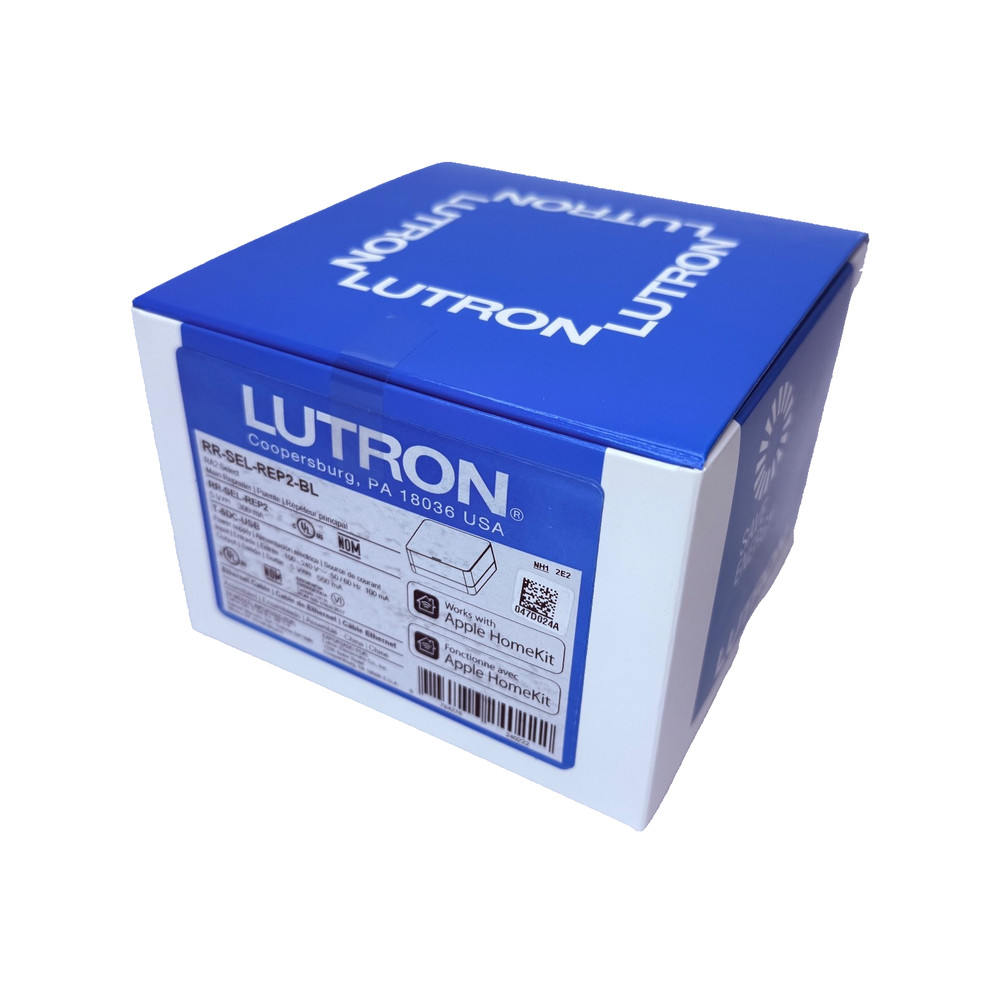 Lutron RR-SEL-REP2-BL Radio RA2 Select Main Repeater - NEW