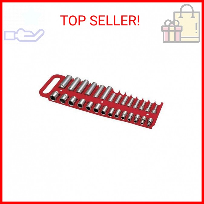 Lisle 40200 Red 3/8" Magnetic Socket Holder