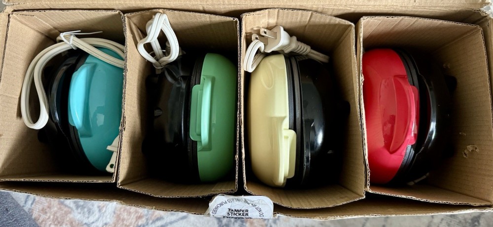 MY MINI 4 PACK VALUE SET MINI DONUT WAFFLE MAKER OMELETTE MAKER MINI GRILL