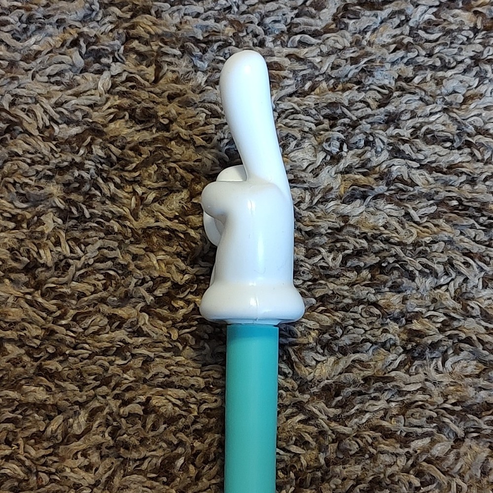Turquoise Hand White Finger Pointer Stick Classroom Teacher Pointer Toy Wand