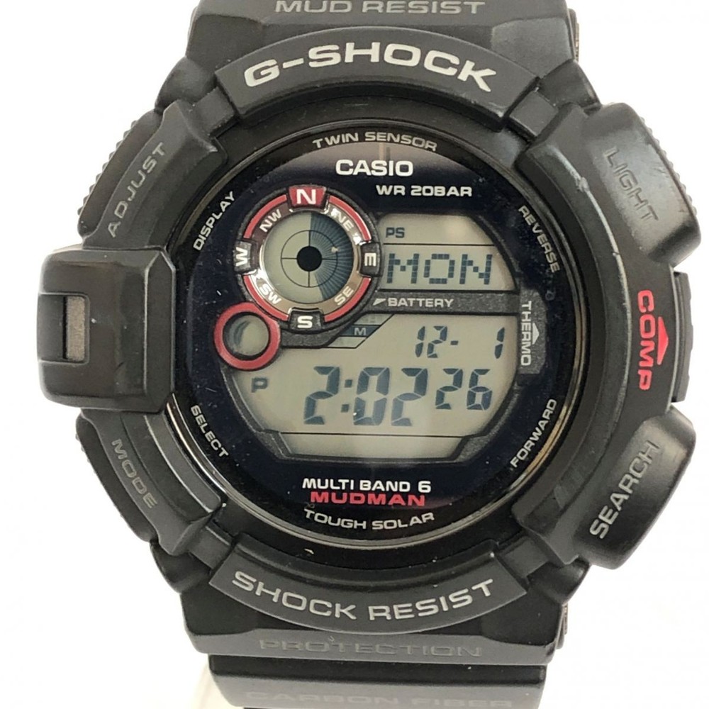 CASIO G SHOCK GW 9300 Black Used Tsuyama