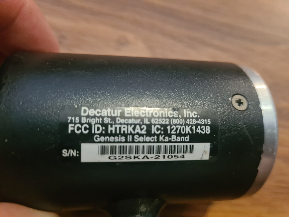 Decatur Genesis II Select Ka-Band Directional Radar Antenna