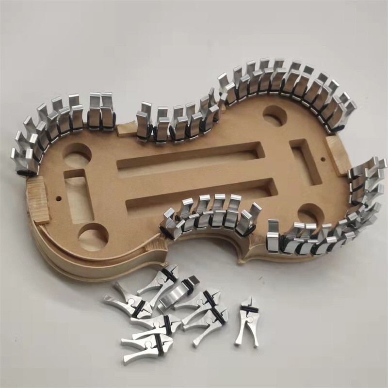 50pcs new style violin lining clips side clamps Violin luthier making tool