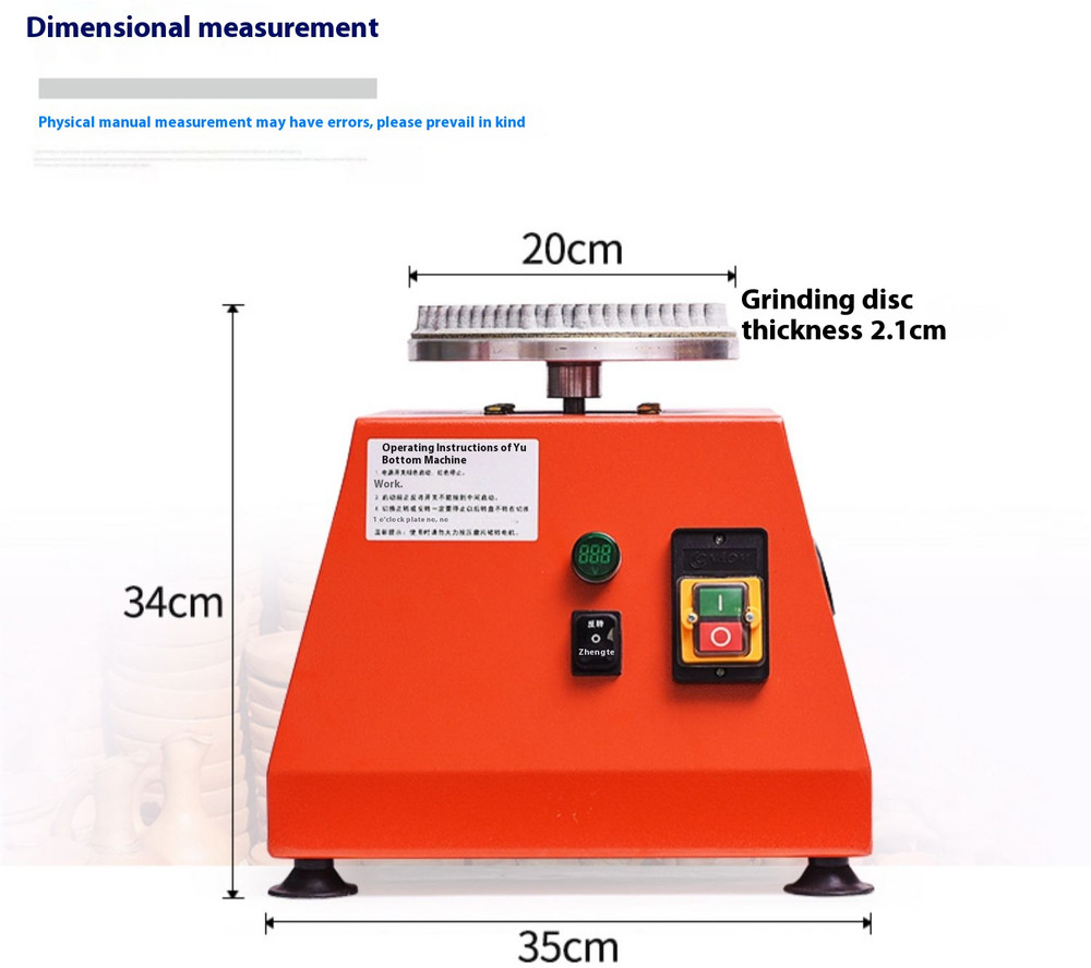 Ceramic Equipment Ceramic Bottom Grinder Sanding Machine Polishing Machine