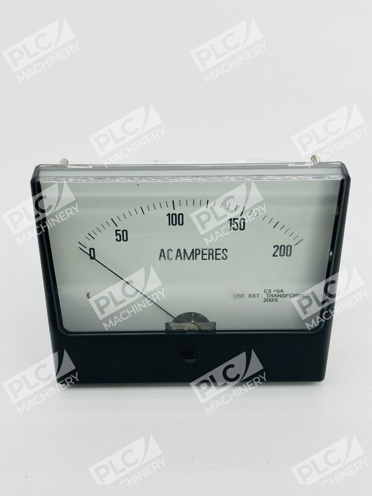 Rish Vista 412 Analog Panel AC Ammeter 0-200A