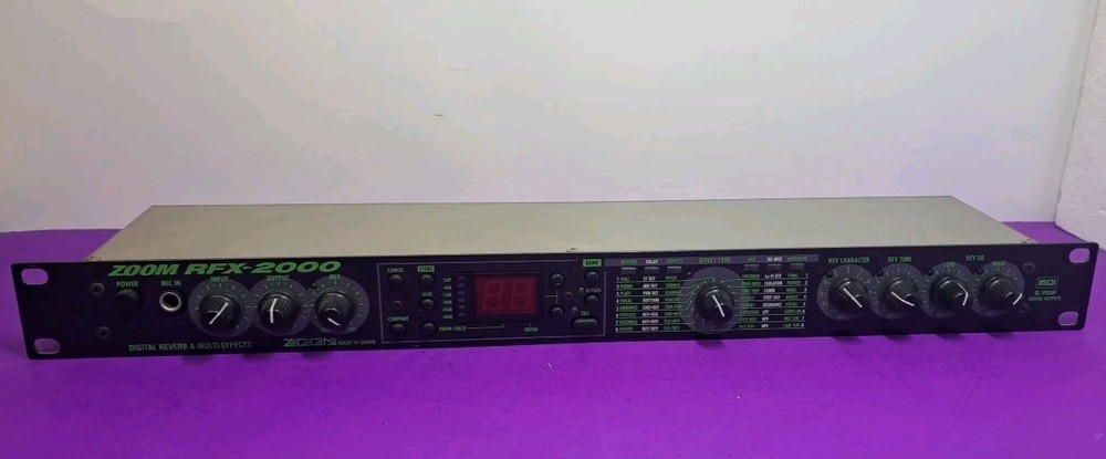 Zoom RFX-2000 Digital Reverb & Multi Effects