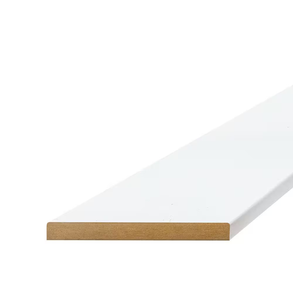 11/16 In. X 5-1/2 In. X 8 Ft. Primed MDF E2E Board (8-Pack)