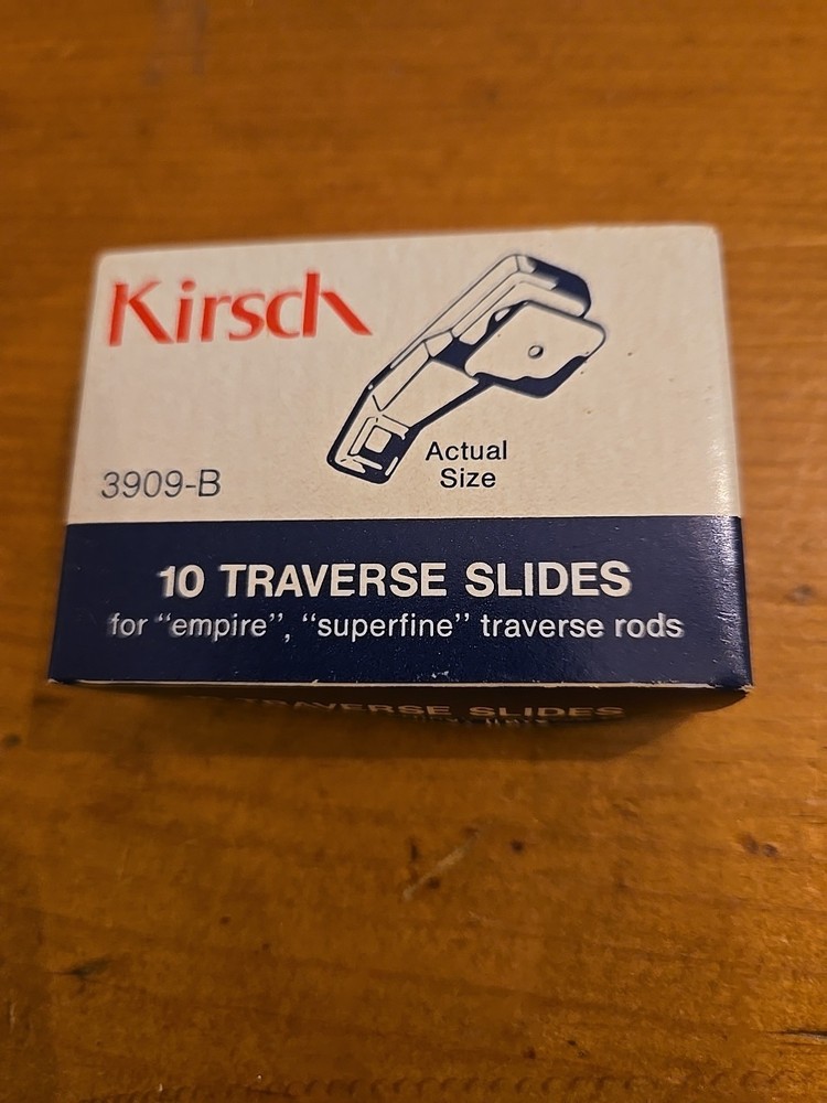 Kirsch 3909-B Traverse Slides 10 New