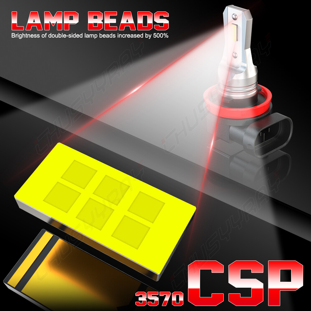 For 2007-2018 Nissan Altima Combo LED Headlight High/Low +Fog light Bulbs Kit