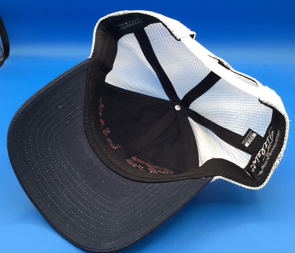 TITLEIST Golf Hat Cap Snapback Meshback Red White Blue Embroidered NICE