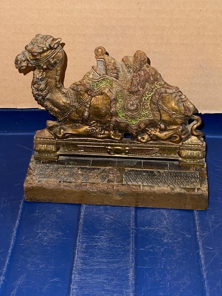 Cast Iron Camel Bookend