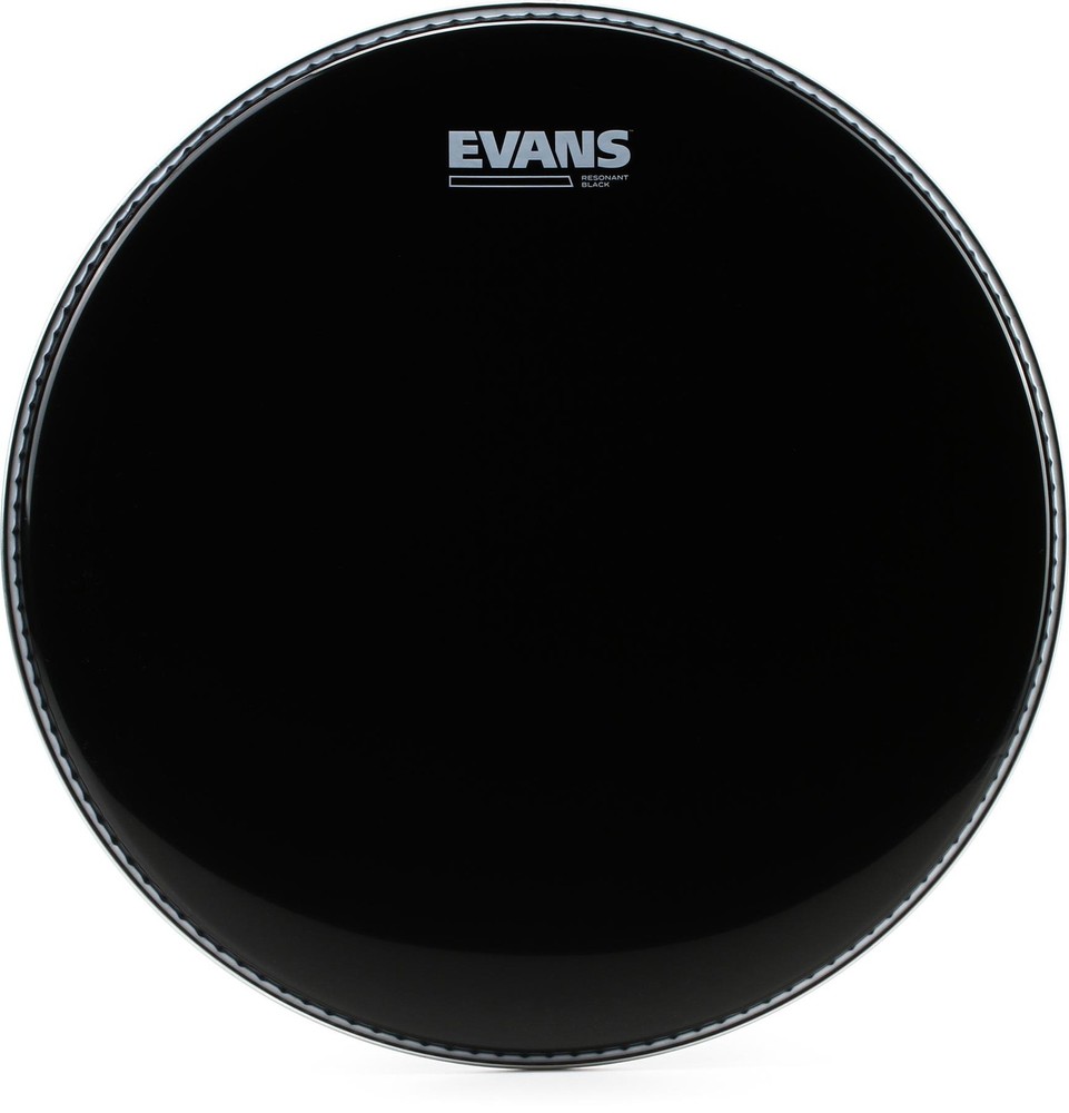 Evans Resonant Black Tom Head - 14 inch (3-pack) Bundle