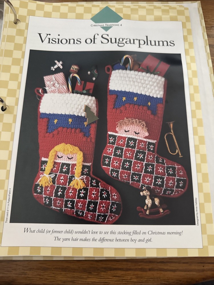 CROCHET ~ “Christmas Treasures” ~ 8 PATTERNS ONLY~