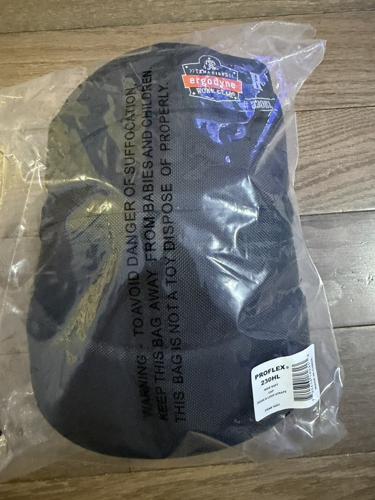 Proflex Wide Soft Cap Knee Pads - H&L Color Black