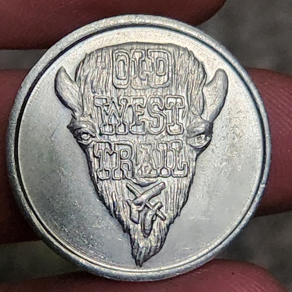 Red Cloud Old West Trail 1" ALUMINUM TOKEN