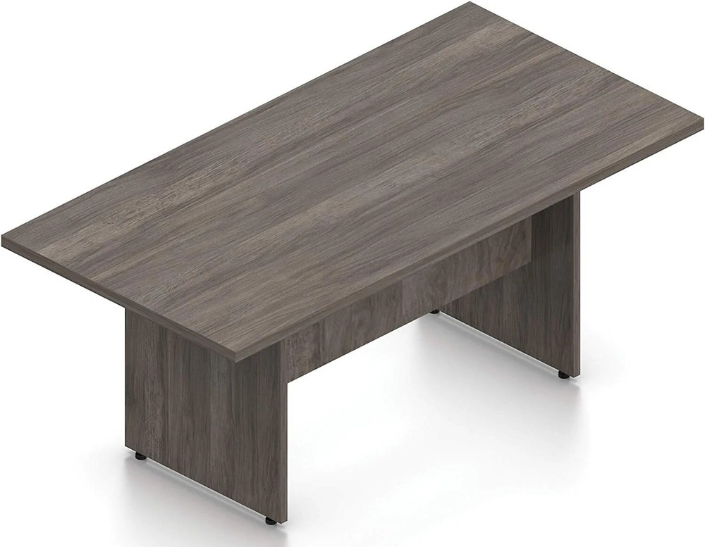 6 FT Contemporary Rectangular Conference Room Table in Artisan Grey Finish
