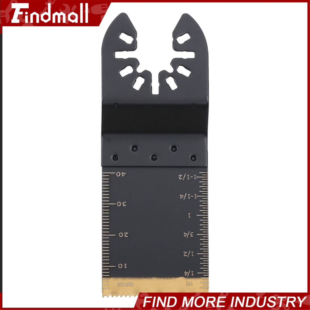 Findmall 30 PCS Universal Titanium Saw Blades Quick Release Multi Tool Kit
