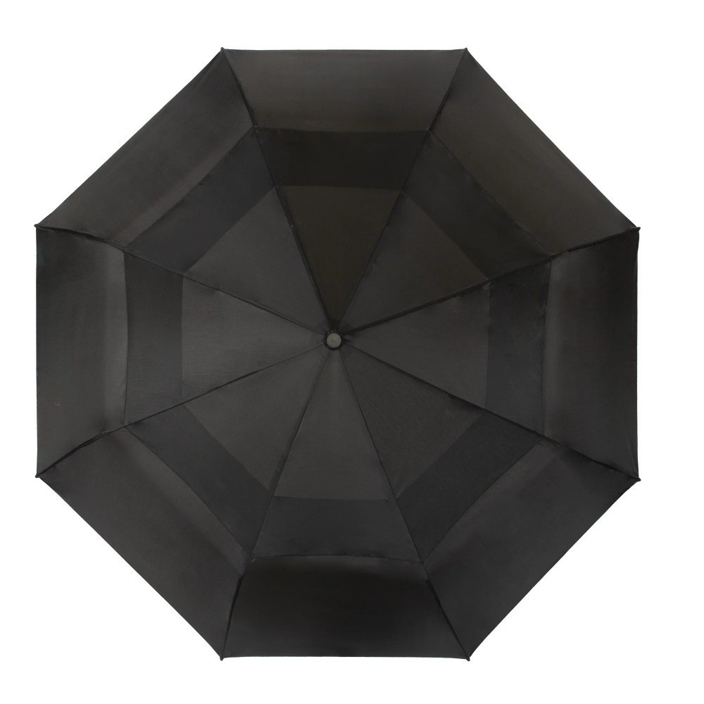 Vortexvent Compact Golf Umbrella, 47-inch, Black