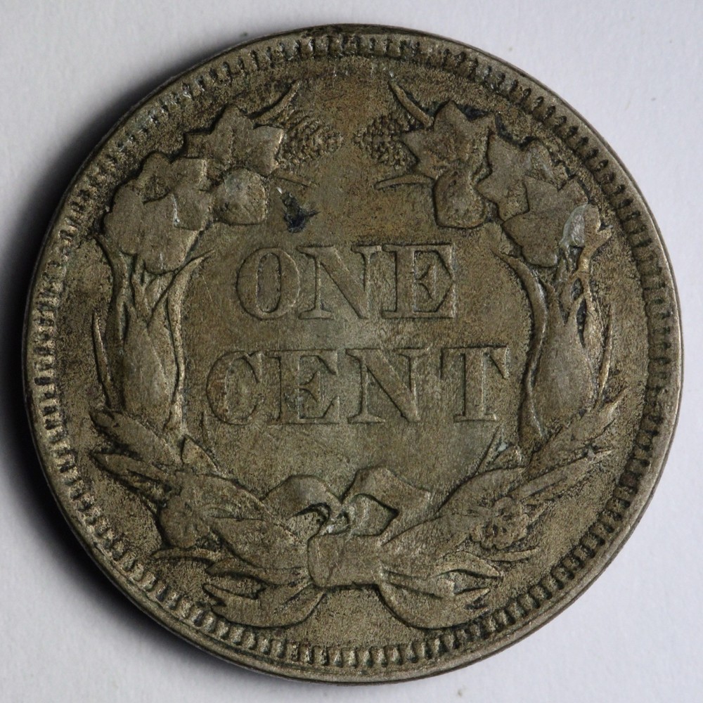 1857 Flying Eagle Cent Penny XF+ E137 WWMF