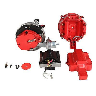 For Big Block Chevy Engine 396 427 454 HEI Ignition Distributor&Spark Plug Wires