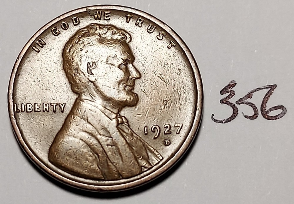 1927-D Lincoln Wheat Cent #356