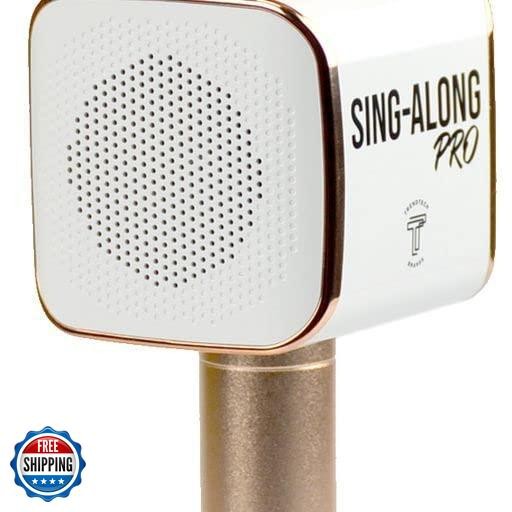 Sing-Along PRO Bluetooth Microphone - Wireless Karaoke Mic for Ki