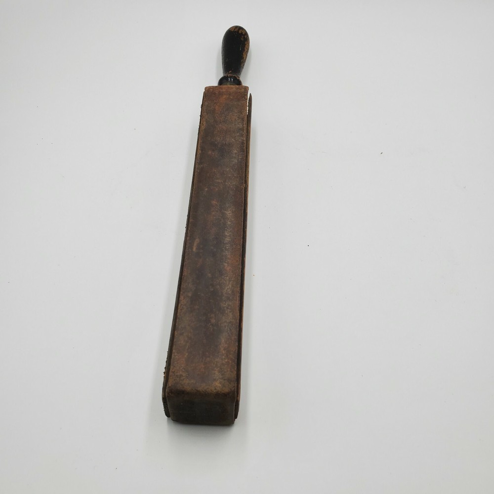 Vintage Combination  Leather Strop for Razors with original box