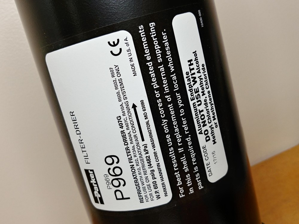 PARKER P-969 Filter, Dryer, Shell