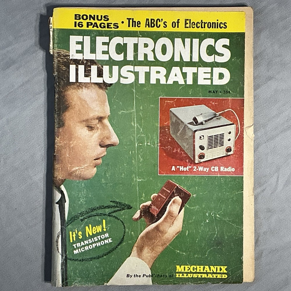 Electronics Illustrated Magazine May 1960 Vintage