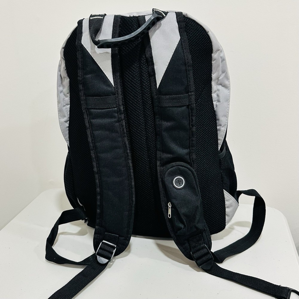 Vintage GreatLand Black Grey Camping Hiking Backpack Outdoors EUC