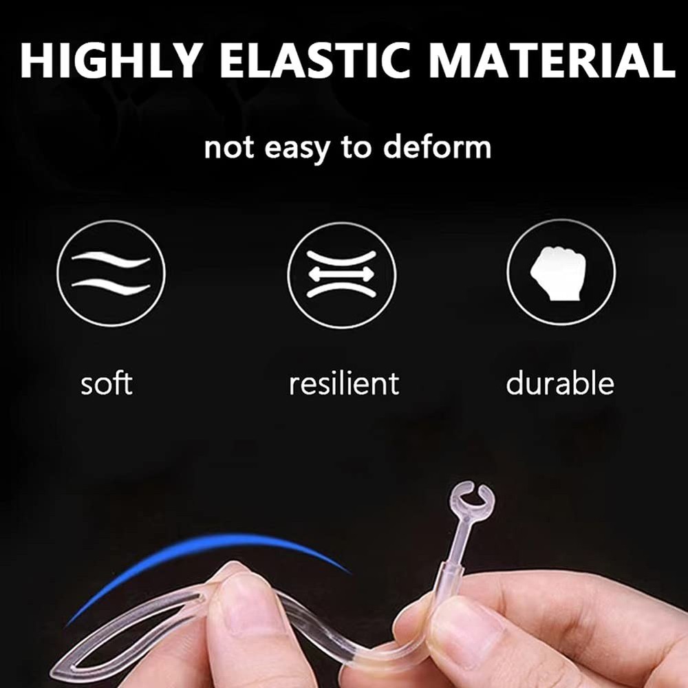 Ear Hooks Compatible with AirPods Pro 2nd Generation and Transparent