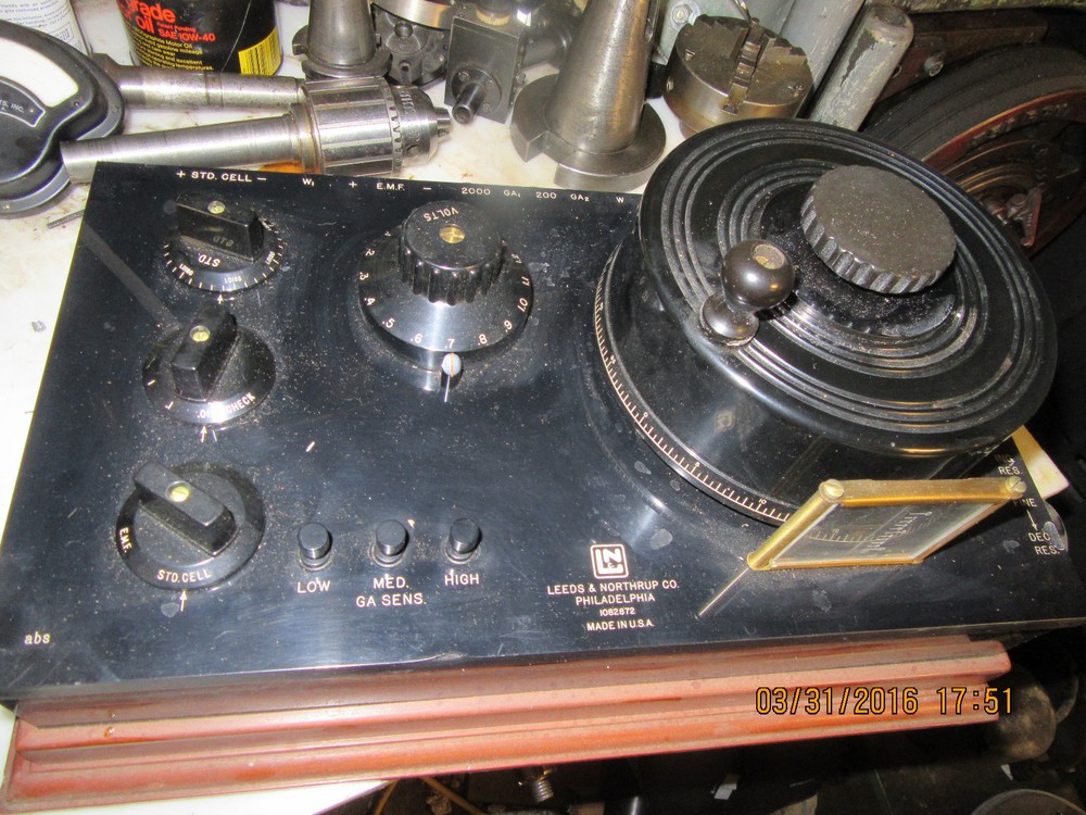 Leads & Northrop Potentiometer Transfer Standard