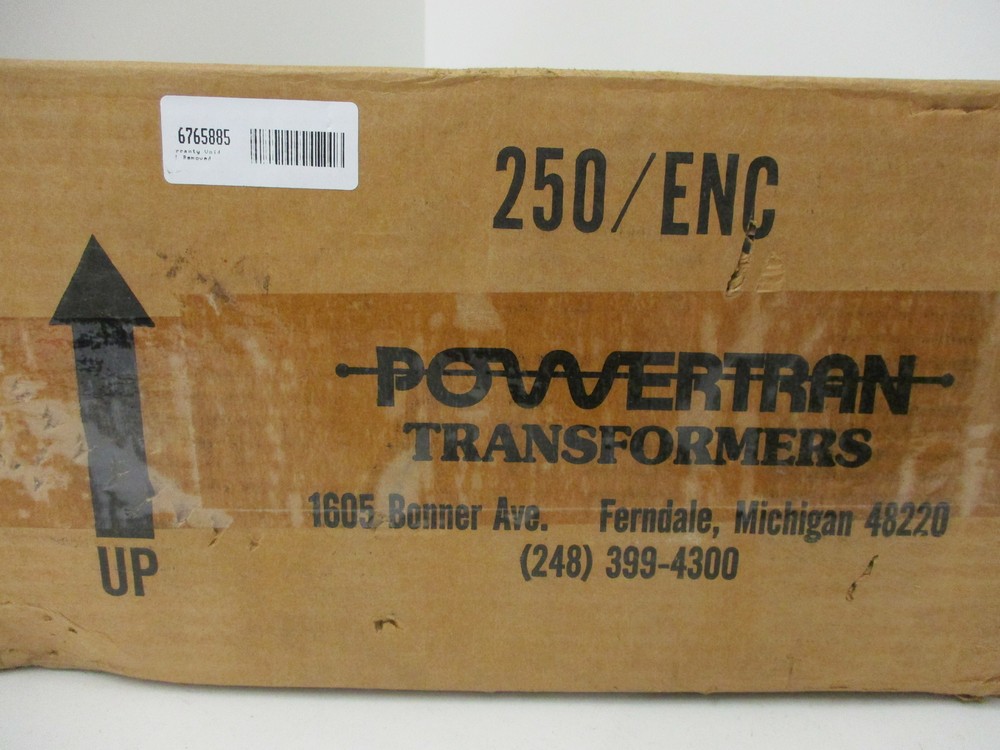 *NEW* POWERTRAN TRANSFORMERS EF027LA20 INDUSTRIAL TRANSFORMER