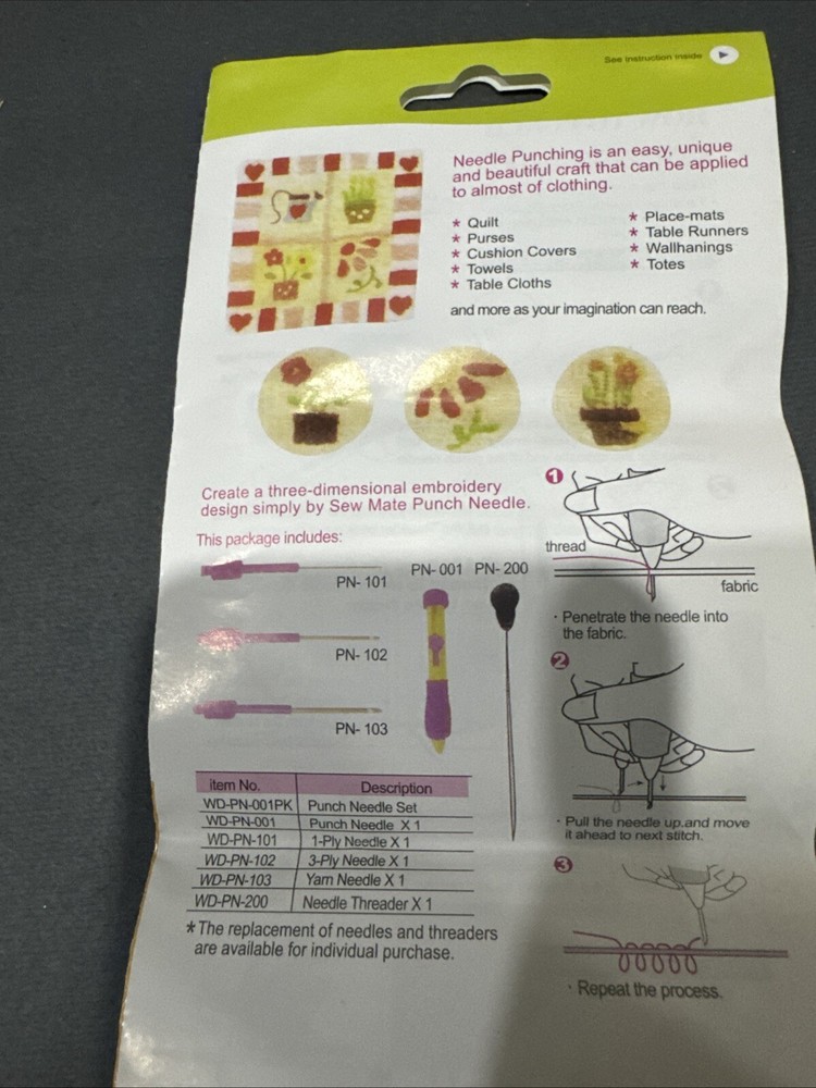 Needle Punching Set