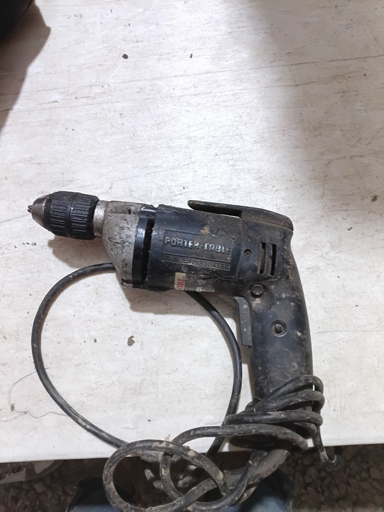 PORTER-CABLE Drill/Driver Corded Electric Keyless Chuck Double Insulated Black
